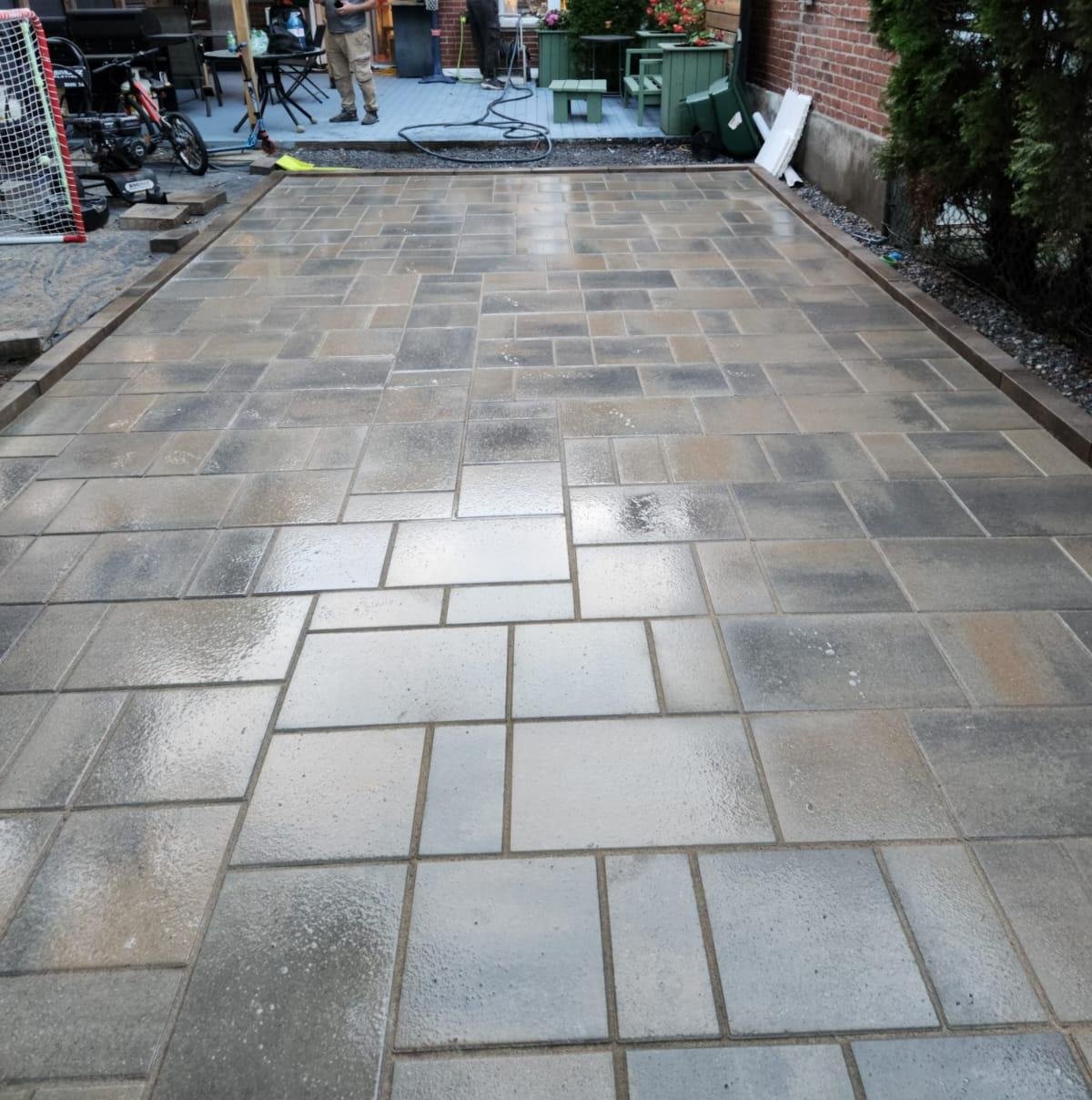 Terrain après les travaux